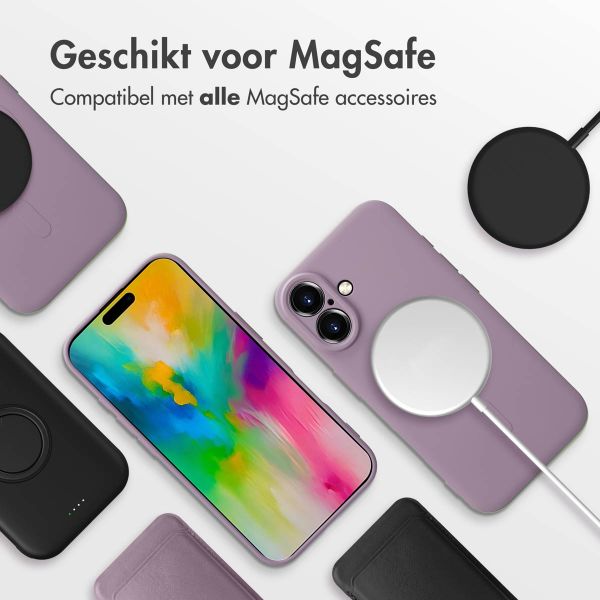 imoshion Color Backcover met MagSafe iPhone 16 - Paars