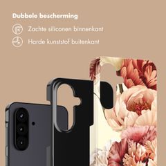 Selencia Vivid Backcover Samsung Galaxy A57 (5G) - Vintage Peony