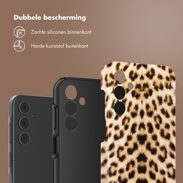 Selencia Vivid Tough Backcover Samsung Galaxy A15 (5G/4G) - Wild Leo