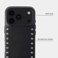 Selencia Studs Case with MagSafe Apple iPhone 18 Pro / 17 Pro - Velvet Black