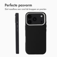 Accezz Mesh Backcover met MagSafe Apple iPhone 17 Pro Max - Zwart