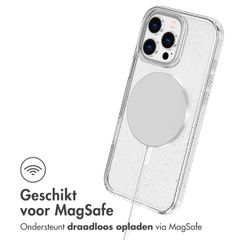 imoshion Sparkle Backcover met MagSafe Apple iPhone 16 Pro - Glitter Transparant