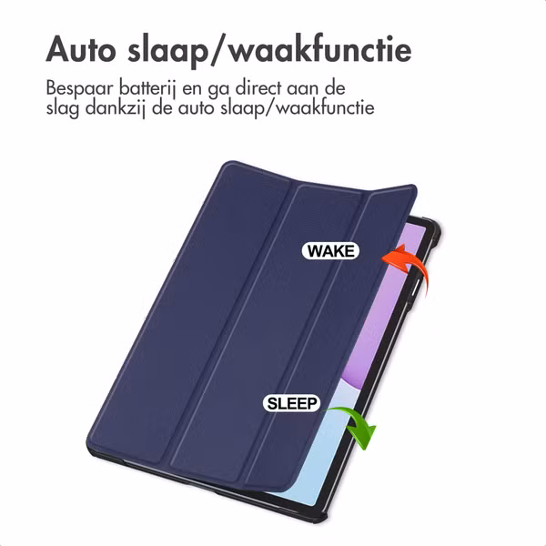 imoshion Trifold Bookcase Huawei Matepad 11.5 (2025) - Donkerblauw