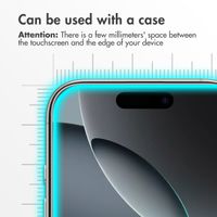 Accezz Tempered Glass Screen Protector 2-pack Apple iPhone Air