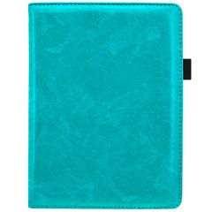 imoshion Luxe Effen Bookcase Kobo Aura H2O Edition 2 - Turquoise