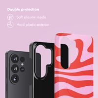 Selencia Vivid Back Cover Samsung Galaxy S26 Ultra - Dream Swirl Pink