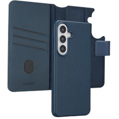 Accezz 2-in-1 Leather Bookcase with MagSafe Samsung Galaxy S26 Plus - Nightfall Blue