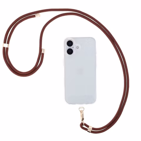 Selencia Universeel telefoonkoord - Terracotta