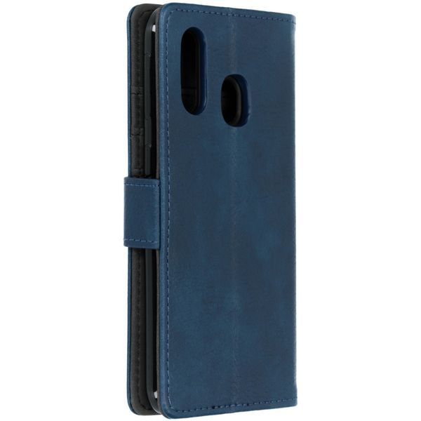 imoshion Luxe Bookcase Samsung Galaxy A40 - Donkerblauw