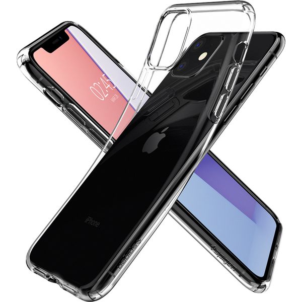 Spigen Liquid Crystal Backcover Apple iPhone 11
