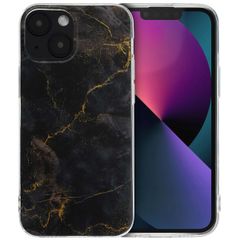 imoshion Design hoesje iPhone 13 Mini - Black Marble