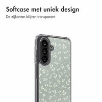 imoshion Design hoesje Samsung Galaxy A26 - Smoke Green Flowers