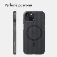 Accezz Lite Backcover met MagSafe | Fluted | Apple iPhone 13 - Grijs