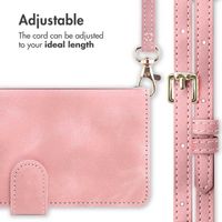 imoshion Bookcase with Strap Apple iPhone 15 - Pink