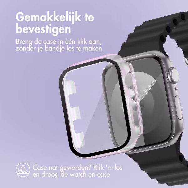 imoshion Full Cover Shiny Hardcase Apple Watch Series 1 / 2 / 3 - 38 mm - Pearlescent