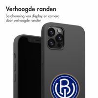 Backcover Apple iPhone 12 (Pro) - ASV Blauw-Wit