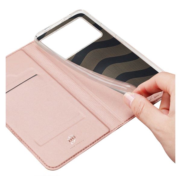 Dux Ducis Slim Softcase Booktype Xiaomi Poco X6 Pro - Rosé Goud