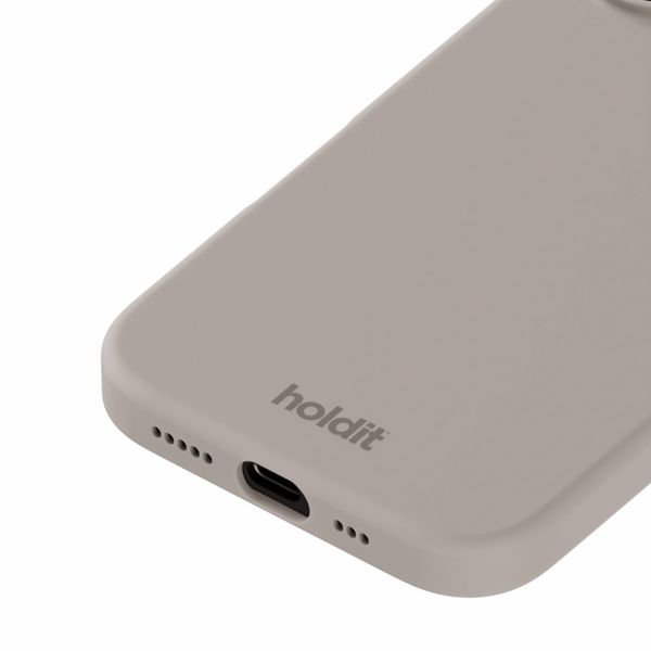 Holdit Silicone Case Apple iPhone 16 - Taupe