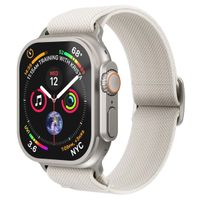 Vonmählen Classic Nylon Loop bandje Apple Watch | 44/45/46/49 mm - Cream