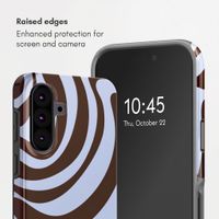 Selencia Vivid Back Cover Samsung Galaxy A37 (5G) - Dream Swirl Chocolate
