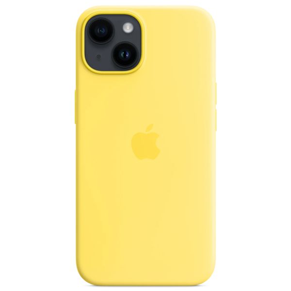 Apple Silicone Backcover MagSafe iPhone 14 - Canary Yellow