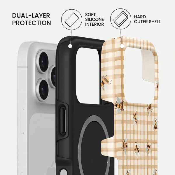 Burga Tough Back Cover with MagSafe Apple iPhone 17 Pro Max - Honeycomb