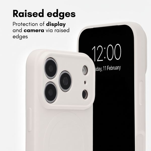 imoshion Colour Back Cover with MagSafe Apple iPhone 18 Pro Max / 17 Pro Max - Beige