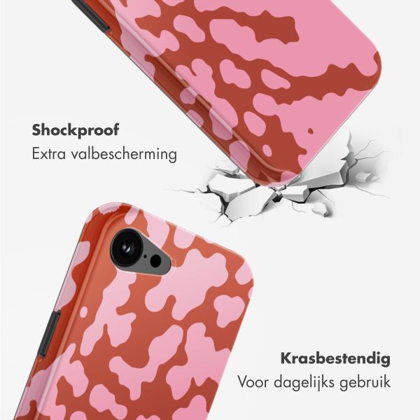 Selencia Vivid Backcover met MagSafe Apple iPhone 16e - Moo’d Blush Pink