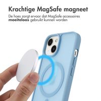 imoshion Color Guard Backcover met MagSafe iPhone 13 / 14 - Lichtblauw