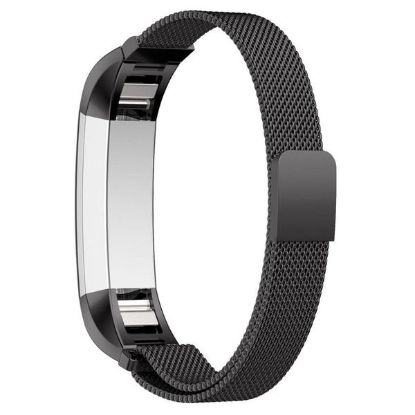 imoshion Milanees magnetisch bandje Fitbit Alta (HR) - Zwart