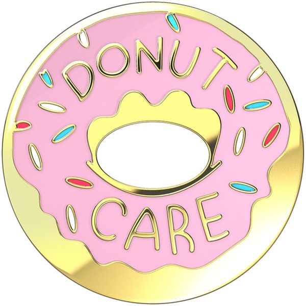 PopSockets PopGrip - Afneembaar - Enamel Donut Pink