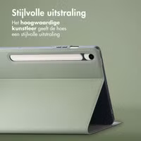 Accezz Classic Tablet Case Samsung Galaxy Tab S10 Lite / S9 11.0 inch / Tab S10 FE / S9 FE 10.9 inch - Groen