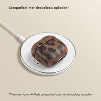Selencia Sabi Case Apple AirPods 4 - Mocha Brown