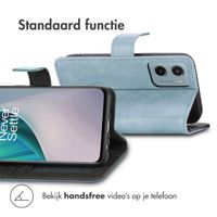 imoshion Luxe Bookcase Motorola Moto G05 / E15 - Lichtblauw