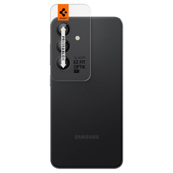 Spigen GLAStR EZ Fit Optik Camera Protector 2 Pack Samsung Galaxy S24 Plus - Black