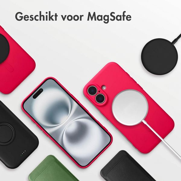 imoshion Color Backcover met MagSafe Apple iPhone 16 - Neon Pink