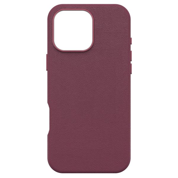 OtterBox Symmetry Cactus leren Backcover met MagSafe Apple iPhone 16 Pro Max - Maroon Bells