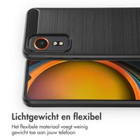 imoshion Brushed Backcover Samsung Galaxy Xcover 7 - Zwart