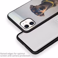 Ontwerp je eigen Apple iPhone 11 gel hoesje - Zwart