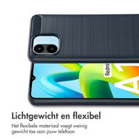 imoshion Brushed Backcover Xiaomi Redmi A1 / A2 - Donkerblauw