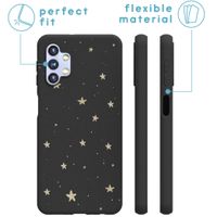 imoshion Design hoesje Samsung Galaxy A32 (5G) - Sterren / Zwart