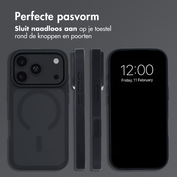 imoshion Color Guard Backcover met MagSafe Apple iPhone 18 Pro Max / 17 Pro Max - Zwart
