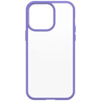 OtterBox React Backcover iPhone 14 Pro Max- Transparant / Paars