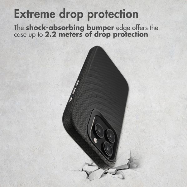 Accezz Tough Back Cover with MagSafe Apple iPhone 15 Pro - Black