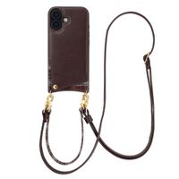Selencia Nova Telefoonhoes met Koord en Pashouder Apple iPhone 17 - Checks