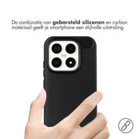 imoshion Brushed Backcover Xiaomi 17 - Zwart