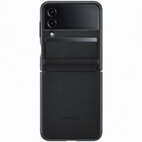 Samsung Originele Leather Backcover Galaxy Z Flip 4 - Black