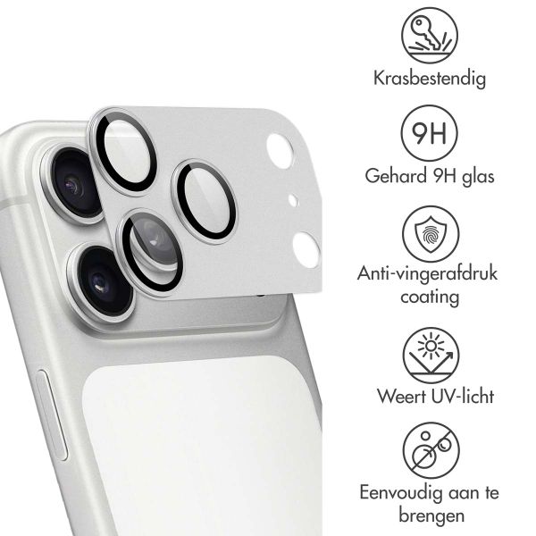 imoshion Camera Protector Glas 2 Pack Apple iPhone 17 Pro Max - Silver