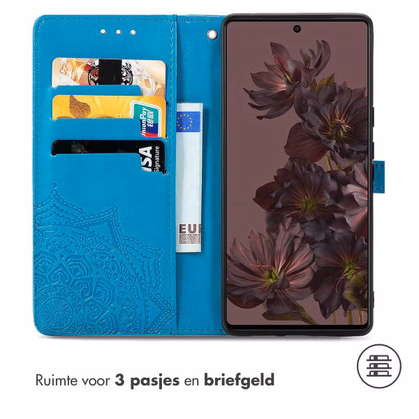 imoshion Mandala Bookcase Google Pixel 7 Pro - Turquoise