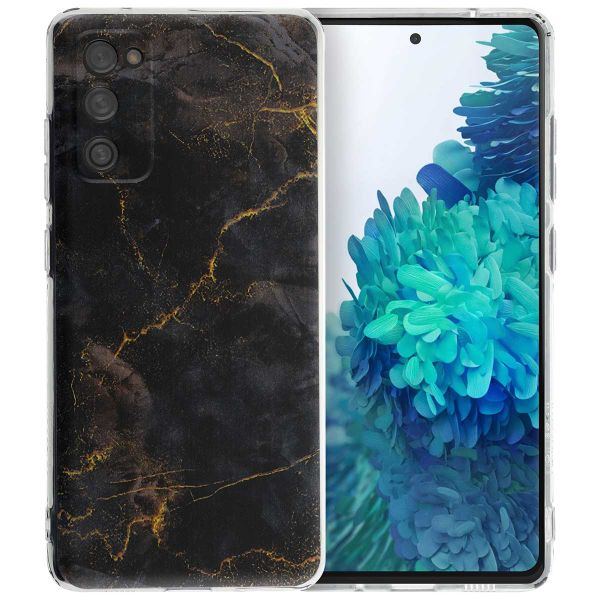 imoshion Design hoesje Samsung Galaxy S20 FE - Black Marble